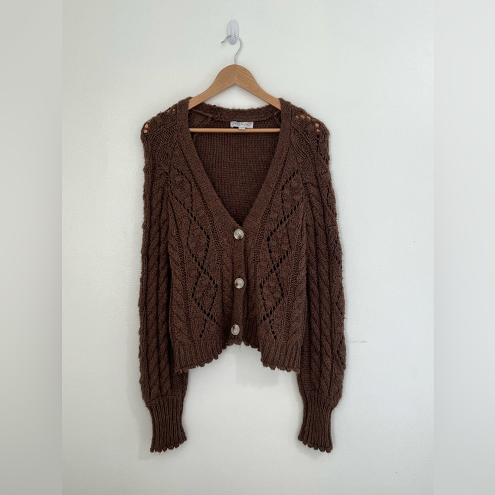 Brown Cardigan